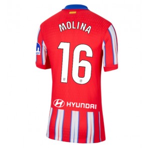 Atletico Madrid Nahuel Molina #16 Hemmatröja Kvinnor 2024-25 Kortärmad